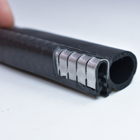 Bande d'étanchéité en caoutchouc PVC haute densité pour porte et fenêtre, joint d'isolation phonique résistant aux intempéries pour voiture, mousse éponge EPDM