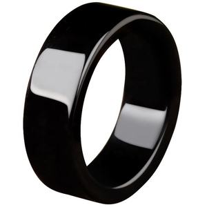 natural Jadeite <b>Black</b> Jade jade <b>ring</b> UNISEX <b>black</b> green Chinese style Fashion Simplicity original design Gift of appraisal JZ08 - Product Image 1
