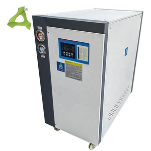 Refroidisseur d'eau industriel 5 CV, 5 tonnes, à compresseur scroll R22, refroidi par eau, pour machine de soufflage - Product Image 3