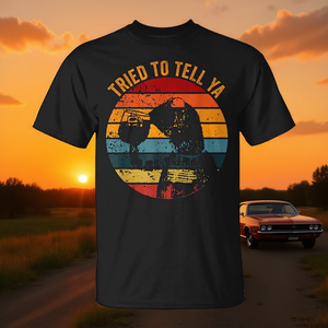 T-shirt au design rétro - Article promotionnel au style rétro unique et accrocheur - Product Image 3