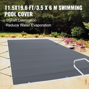Bâche en PVC Vectus 12x20 pieds, imperméable, anti-salissure, pour piscine rectangulaire, auvent d'hiver en PVC - Product Image 3