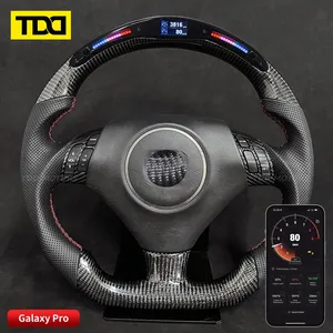 Volant intelligent personnalisé en fibre de carbone TDD avec LED pour Acura Galaxy Pro - Product Image 1