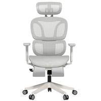Fabricant de meubles Vente en gros Moderne 360 Degrés Pivotant 3D Accoudoir de direction Maille Chaise de bureau ergonomique de luxe