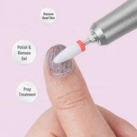 Ponceuse à Ongles Électrique Portable 45000 tr/min 1200 mAh Rechargeable USB pour Salon, Vente au Détail et Usage OEM