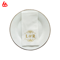 Serviettes de table en lin faites à la main