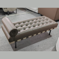 Sillón Moderno para Sala de Estar, Sofá Cama, Oficina, Descanso, Silla de Cuero con Masaje, Chaise Longue