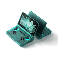 Console de jeu à grand écran 5,5 pouces Android 13 Retroid Pocket Flip 2 avec double joystick 3D, puissante console de jeu vidéo SD865 Wi-Fi