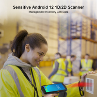 Marca Android 12 PDA Industria PDAs resistentes Colector DE DATOS Octa Core 4G NFC Almacén Logística Escáner de código de barras PDA