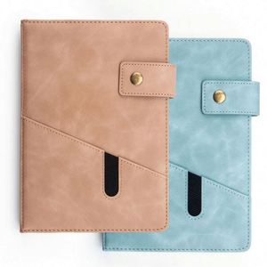2025 Wholesale Promotional <b>Diary</b> Agenda <b>Custom</b> logo A5 Leather Notebook - Product Image 1
