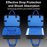 Étui de transport de protection épaissi pour console PS5, casque, manette, jeux et accessoires de jeu
