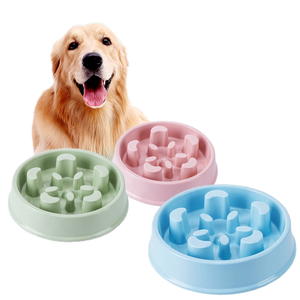 Small Medium Dog & <b>Cat</b> Eco-Friendly Anti-Choking Anti-Spill Slow <b>Feeder</b> PET Bowl & <b>Feeders</b> Plastic Product - Product Image 2