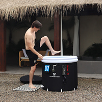 2024 nouvelle conception pas de fuite et de déchirure Récupération Pod-Glace Baignoires Outdoor Fit Exercise Gonflable Ice Bath Tub