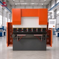 Presse plieuse hydraulique JINDAJIN durable 100 tonnes 1600 mm entièrement automatique pour barres de torsion en aluminium, conforme OSHA, pour le marché international, pour le travail des métaux
