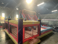 Enfants Lune Gonflable Moonwalk Water Jumper Bouncer Bouncy Castle Jumping Commercial Bounce House Party Rentals