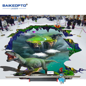 Impresora de tierra Nuevo espacio de estacionamiento Graffiti Impresora de tierra 3D Máquina de pintura de pared Espacio Impresora UV Piso - Product Image 4