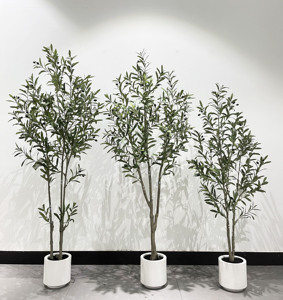 Verdure <span class=keywords><strong>d</strong></span>écorative salon simulation <span class=keywords><strong>olivier</strong></span> plante artificielle jardin terres capin <span class=keywords><strong>d</strong></span>écoration de terrasse - Product Image 3