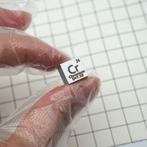 Cubo de Metal cromado de 10mm, Cubo de <span class=keywords><strong>densidad</strong></span> Cr para colección de elementos - Product Image 2