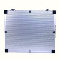 Boîtier de cd en aluminium avec manchons de cd et index pour boîte de DVD de 630 pièces de l'usine chinoise