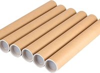 Umwelt freundliche große Pappe Tubos De Carton Post zylinder Poster Pappe Versand rohr 52cm Länge