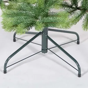 6 pieds 7 pieds 8 pieds vert sapin de Noël plein Pe Pet arbre de Noël artificiel cadre en métal arbres de Noël - Product Image 4