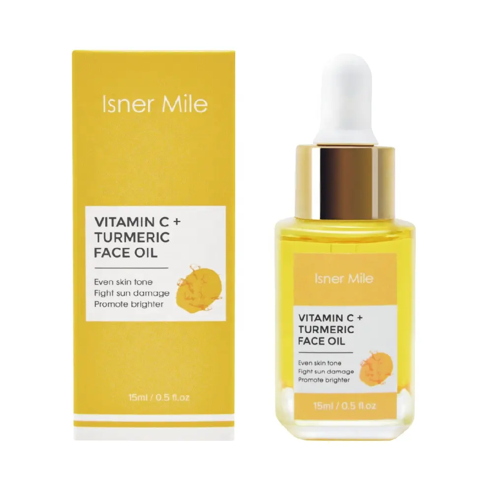 15 ML private label Vitamin C Brightening Moisture Vitamin C & Turmeric Face Oil