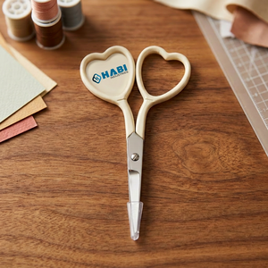 Fully Powder Coated Embroidery Scissors Work Shears Customized Logo Stainless Steel Blunt Blade Right-Handed Custom Color Craft - Product Image 1