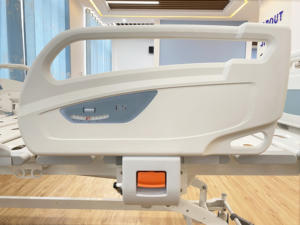 Высококачественные защитные рельсы для больничной койки, сертифицированные, ручные боковые рельсы для кормления, прочные металлические, изготовленные производителем - Product Image 6