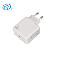 Vente chaude nitrure de gallium GaN PD65W chargeur rapide QC3.0 chargeur US, EU et UK standard ordinateur portable adaptateur chargeur