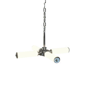 Lustre design minimaliste moderne, branche d'arbre vintage croisée, style Bauhaus allemand, pour salon, chambre à coucher, salle à manger - Product Image 1