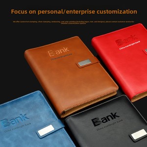 Couverture de carnet A5 à feuilles mobiles en cuir PU avec pages en papier Dowling, coffret cadeau - Product Image 5
