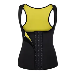 Le donne di Nuovo Sudore Neoprene Dello Shaper Del Corpo Che Dimagrisce Maglia Della Vita Trainer Più Il Formato Tummy Controllo A Vita Trimmer