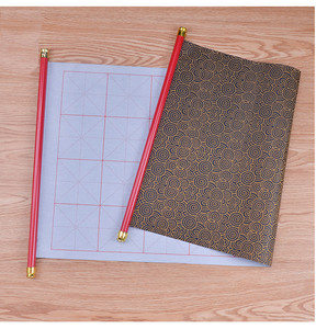 Respetuoso del medio ambiente reutilizable chino caligrafía agua por escrito de <span class=keywords><strong>pergamino</strong></span> con marco para principiantes - Product Image 2