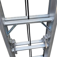 Échelle télescopique 12x12 multi-positions en aluminium + extension + échelle télescopique en aluminium 24 pieds à vendre