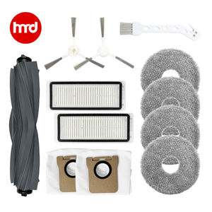 Accessoires pour Dreame X20 <span class=keywords><strong>Pro</strong></span>/X20 <span class=keywords><strong>Pro</strong></span> <span class=keywords><strong>Plus</strong></span> <span class=keywords><strong>Xiaomi</strong></span> X20+ : Tampon de nettoyage, Sac à poussière, Brosse principale, Brosse latérale, Filtre, Brosse de nettoyage, Pièces de <span class=keywords><strong>robot</strong></span> aspirateur - Product Image 1