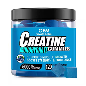 Venta al por mayor adulto <span class=keywords><strong>creatina</strong></span> clorhidrato 100% gomitas puras caramelo de goma <span class=keywords><strong>vegetal</strong></span> con vitamina B12 <span class=keywords><strong>creatina</strong></span> gomosa certificado Gmp - Product Image 1