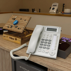 880 High Quality Multifunctional Wired <strong>Telephone</strong> Set with Backlit Caller ID for Office Home HoteL - Product Image 3