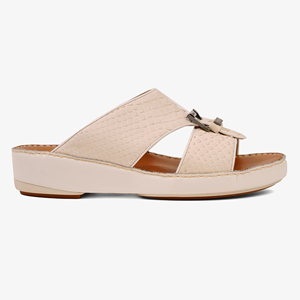 Customized Original Arabic Sandals Exotic Leather Mens Slides Handmade Supplier Wholesale Manufacturer Beach Holiday - Product Image 2