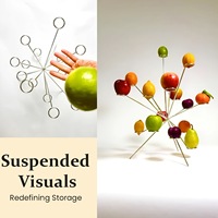 NOUVELLE ARRIVÉE BOL À FRUITS EN MÉTAL EXPLODING IRON POUR L'INTÉRIEUR