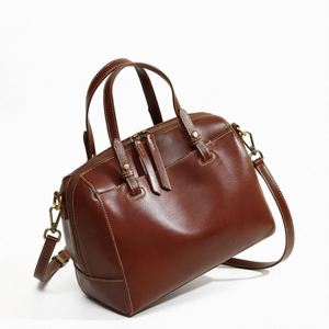 Bolso de hombro individual de diseñador para mujer, estilo cubo, portátil, tipo mensajero, con cierre de cremallera, a la moda para damas - ¡Gran oferta! - Product Image 1
