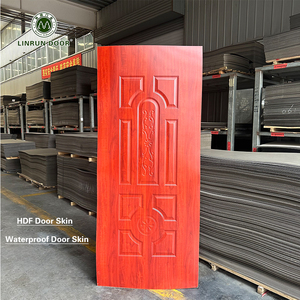 <span class=keywords><strong>Vente</strong></span> directe usine : Revêtement de porte HDF 3mm 4mm 5mm, étanche et résistant aux rayures, panneaux moulés adaptés aux chambres - Product Image 2