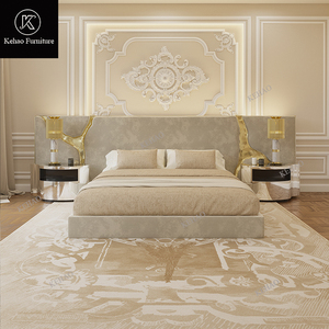 <span class=keywords><strong>Table</strong></span> basse de luxe en marbre <span class=keywords><strong>blanc</strong></span> avec bordure en métal doré, <span class=keywords><strong>table</strong></span> centrale en pierre irrégulière haut de gamme pour salon de villa - Product Image 3