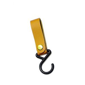 Autre crochet de camping extérieur en cuir PU rouge, crochet en S pour tente, accessoire en tissu Oxford pour tentes et corde à linge - Product Image 5