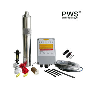 घरेलू कृषि सिंचाई के लिए 3 साल की वारंटी डी. सी. ब्रशलेस मोटर स्क्रू पंप के साथ JS3-1.8-80 सौर ऊर्जा से संचालित पानी की अच्छी तरह पंप - Product Image 2