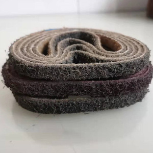 Nabi 2100x50 Non Woven Nylon Polishing <b>Belt</b> For Grinding Stainless Steel And Metal With Brown Corundum - Product Image 3