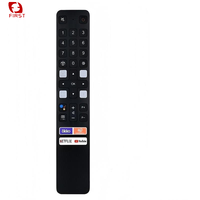 Control Remoto de Primera Calidad RC901V/FAR1/FMR8/FMR1/FMR5 con Código Fijo, con y sin Voz, para TCL, de Plástico y Silicona