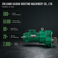 Moteur à engrenages pour grue 0,4 kW 3,75 kW OEM/ODM pour fabricants de grues et équipements de levage