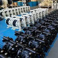 Pompa Diafragma Mini Pneumatik Kecil Baja Tahan Karat Laju Alir Tinggi Industri Otomotif Maks 1060LPM 8.4 Bar Ransel OEM