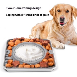 Tapis de Mangeoire Lente en Silicone Écologique pour Chiens, Anti-Morsure, avec Ventouse, pour Alimentation Lente et Lèche-Plat, Vente en Gros - Product Image 3