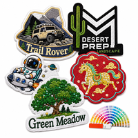 Patch brodé personnalisé, motif nature extérieure, à coudre ou thermocollant, pour vestes, sacs, chapeaux, OEM ODM, approvisionnement en gros stable AWELLS