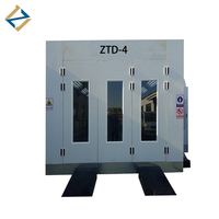 Cabines de peinture automobiles Zhong Tai personnalisées en gros, homologuées CE, avec brûleur diesel et éclairage LED avancé pour la cuisson de la peinture automobile